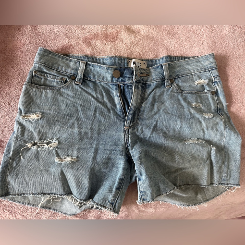 PAIGE Jimmy Jimmy Jean shorts
